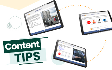 Content tips and multiple floating tablets