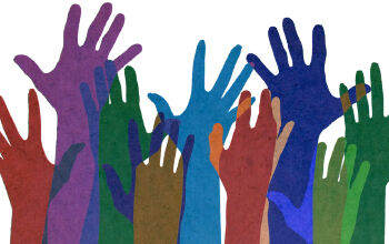 Raised hands